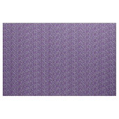 Paarse Pansy Bouquet Stof (Yard (91,4 cm))
