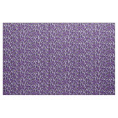 Paarse Pansy Bouquet Stof (Fat Quarter)