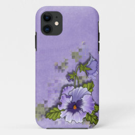 Paarse Pansy iPhone 11 Hoesje