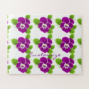 Paarse Pansy Flower Thunder_Cove Legpuzzel