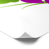 Paarse Pansy Flower Thunder_Cove Poster (Hoek)