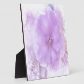 Paarse Pansy Fotoplaat (Zijkant)