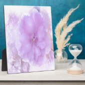 Paarse Pansy Fotoplaat (Zijkant)