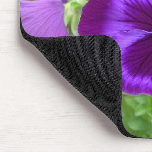 Paarse Pansy Mousepad Muismat (Hoek)