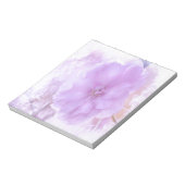Paarse Pansy Notitieblok (Linkerzijde)