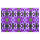 Paarse Pansy Stof (Fat Quarter)