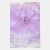 Paarse Pansy Theedoek (Verticaal)