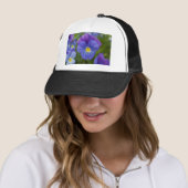 Paarse Pansy Trucker Pet (In situ)