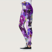 Paarse papaverkracht! leggings (Links)
