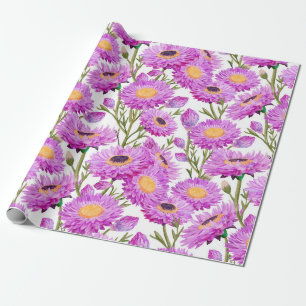 Paarse Papier Daisies Bloemen