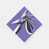 paarse papieren servetten / serviette de papier vi (Hoek)