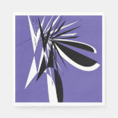 paarse papieren servetten / servietten van papier (Voorkant)