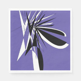 paarse papieren servetten / servietten van papier