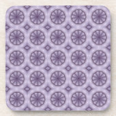 Paarse paraplu bier onderzetter (Voorkant)