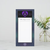 Paarse paraplu & harten .7 (Staand voorkant)