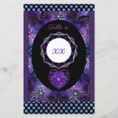 Paarse paraplu & harten .7 (Achterkant)