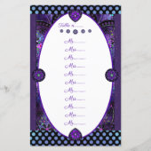 Paarse paraplu & harten .7 (Voorkant)