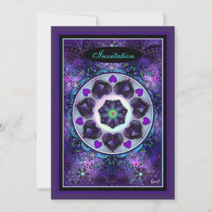 Paarse paraplu & harten .7