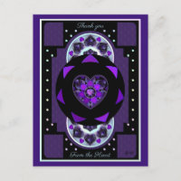 Paarse paraplu & harten .7