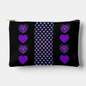 Paarse paraplu & harten .7 etui (Voorkant)