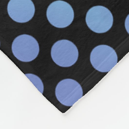 Paarse paraplu & harten .7 fleece deken (Hoek)