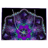 Paarse paraplu & harten .7 groot cadeauzakje (Achterkant)