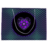 Paarse paraplu & harten .7 groot cadeauzakje (Achterkant)