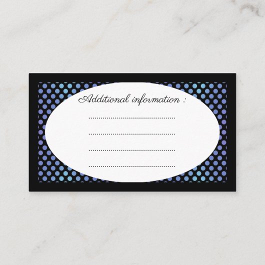 Paarse paraplu & harten .7 informatiekaartje (Achterkant)