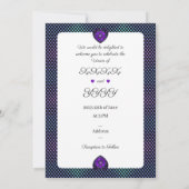 Paarse paraplu & harten .7 kaart (Achterkant)