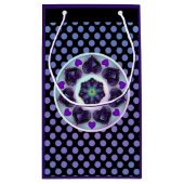 Paarse paraplu & harten .7 klein cadeauzakje (Achterkant)