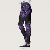 paarse paraplu & harten.7 Leggings (Links)