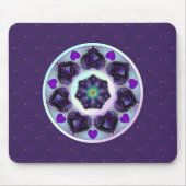 Paarse paraplu & harten .7 muismat (Voorkant)