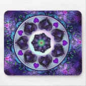 Paarse paraplu & harten .7 muismat (Voorkant)