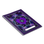 Paarse paraplu & harten .7 notitieboek (Rechterzijde)