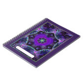 Paarse paraplu & harten .7 notitieboek (Linkerzijde)