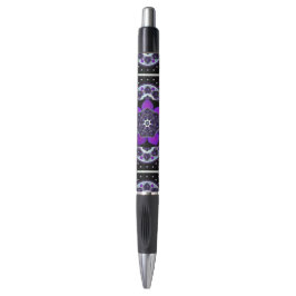 Paarse paraplu & harten .7 pen