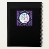 Paarse paraplu & harten .7 planner (Achterkant)