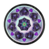 Paarse paraplu & harten .7 snijplank (Voorkant)