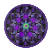 Paarse paraplu & harten .7 snijplank (Voorkant)