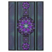 Paarse paraplu & harten .7 tafelkleed (Voorkant)