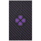 Paarse paraplu & harten .7 tafelkleed (Voorkant)