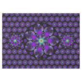 Paarse paraplu & harten .7 tafelkleed (Voorkant (Horizontaal))