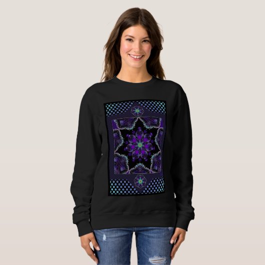 Paarse paraplu & harten .7 tanktop (Voorkant volledig)