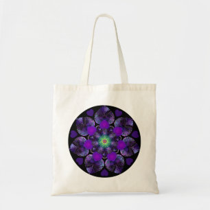 Paarse paraplu & harten .7 tote bag