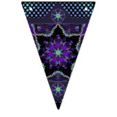 Paarse paraplu & harten .7 vlaggetjes (Tweede vlag)