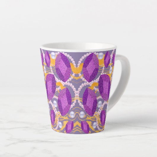 PAARSE PARELTJES LATTE MOK (Rechterhoek)