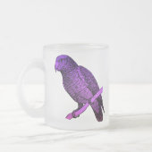 Paarse Parrot Matglas Koffiemok (Links)