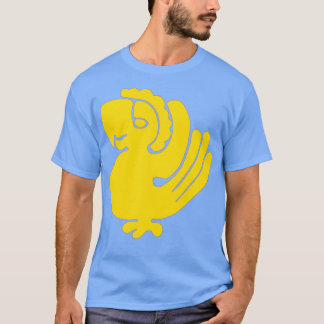 Paarse parrots 1 t-shirt