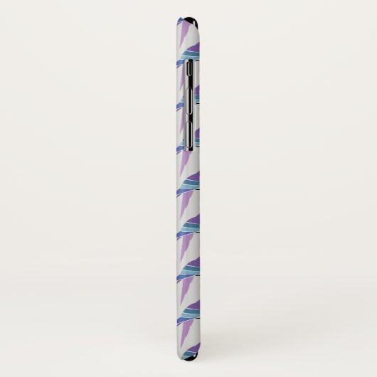 Paarse parrots Case-Mate iPhone case (Achterkant/links)