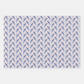 Paarse parrots inpakpapier vel (Voorkant 2)